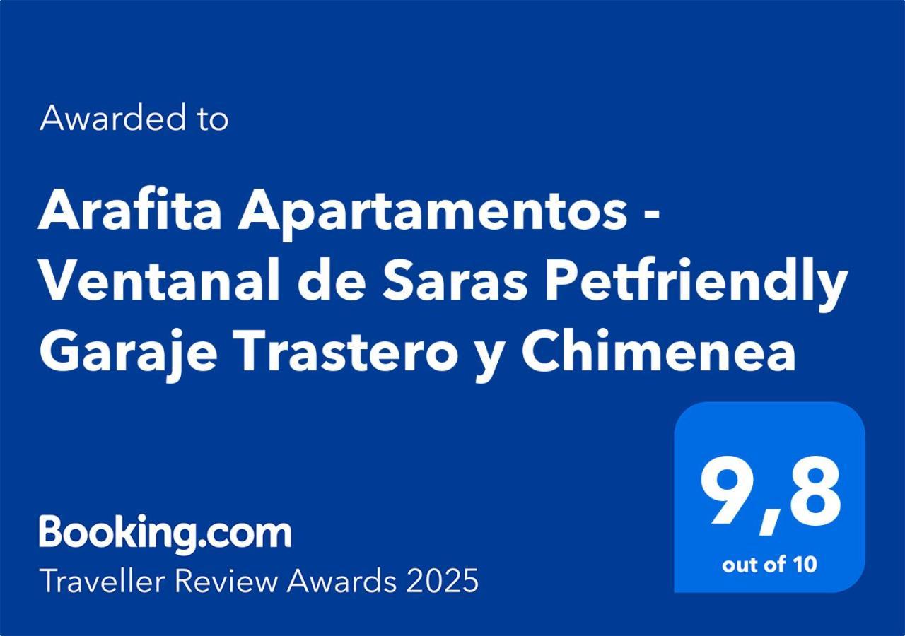 Ventanal De Saras Petfriendly Garaje Trastero Y Chimenea - Arafita Apartamentos بانتيكوسا المظهر الخارجي الصورة
